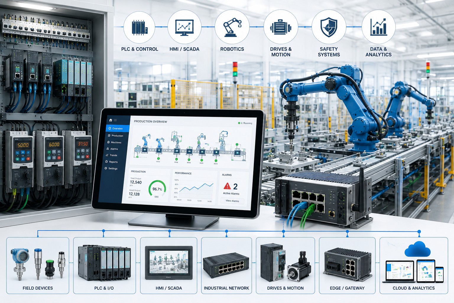 Factory Automation and Robotics